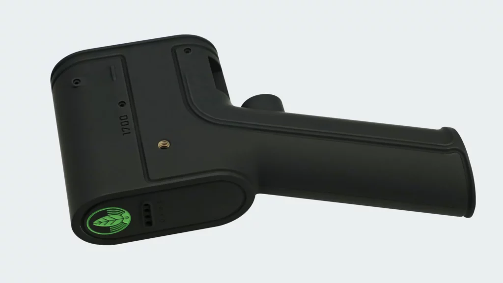 Side View of Portable Sensor